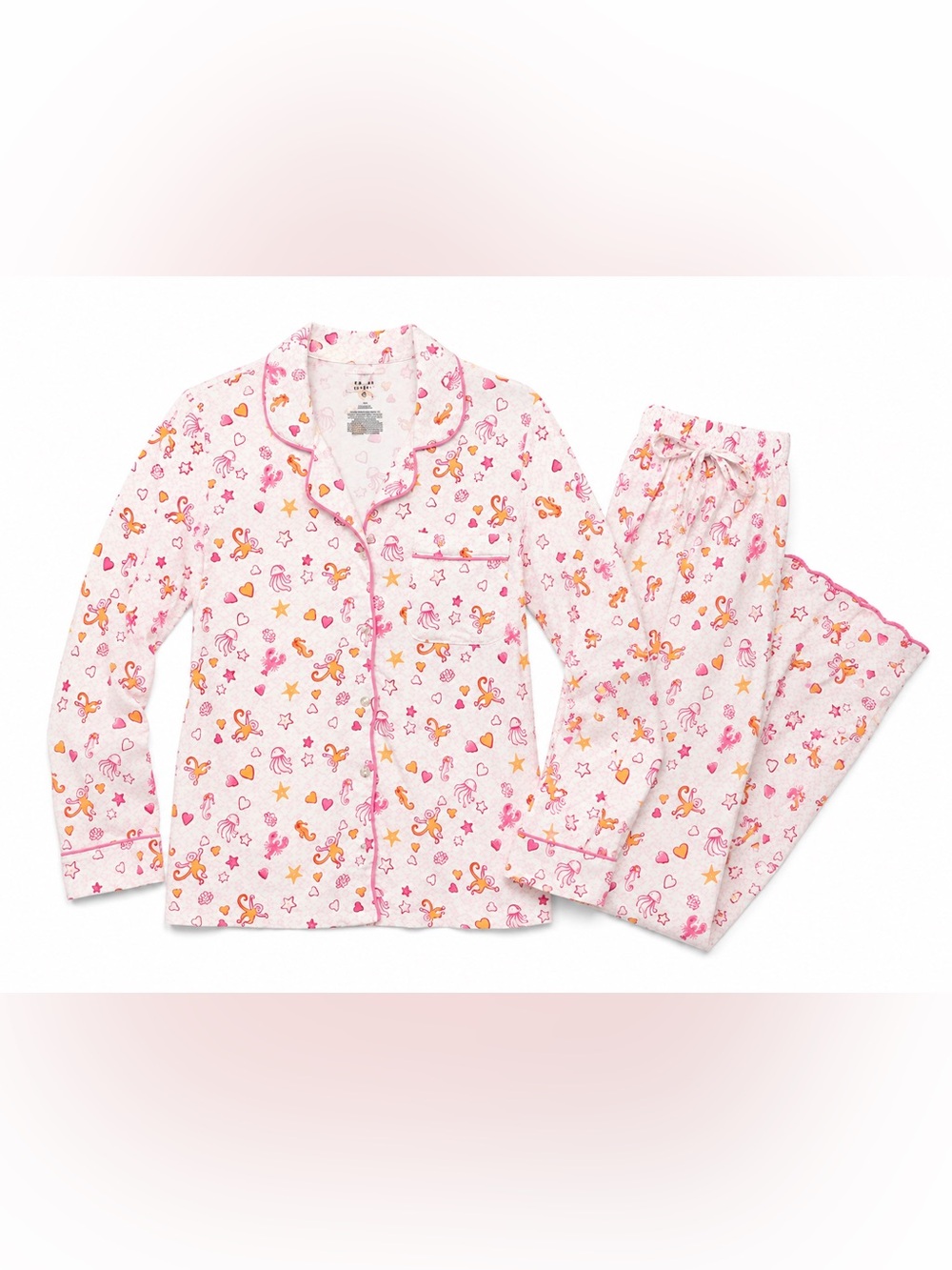 Roller Rabbit xTarget Women’s Pajamas
Pink Ocean/Sea Life| Button Down Front XS - Picture 1 of 9